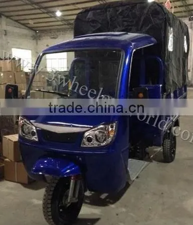 2014 China New Design 3 Wheel Gas Motor Scooter for Adults,3 Wheel Truck for Sale,closed Cabin Cargo Tricycle photo-3