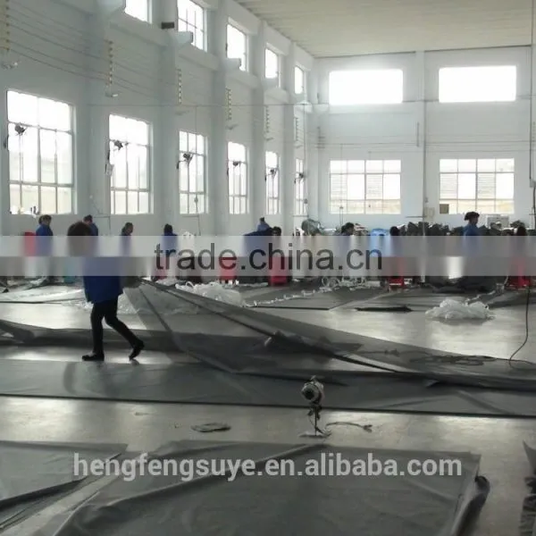 Flame Retardant PVC Dip Mesh Sheet 270GSM 1000D/14X14 photo-6