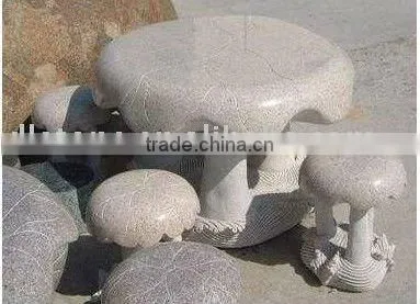 Granite Garden Table And Chair photo-2