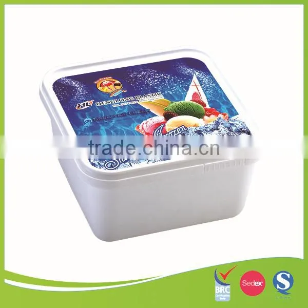 Iml Design Injection pp Plastic Ice Cream Containers photo-2