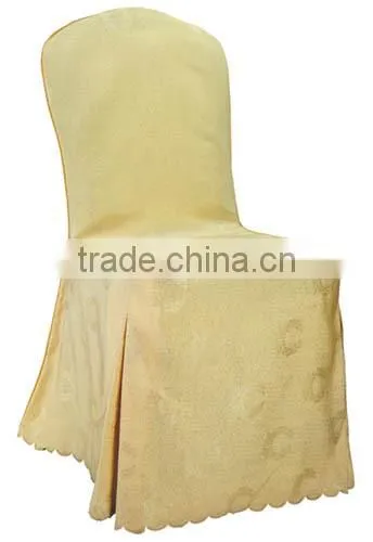 Purple Cheap Ruffled Wedding Chair Covers photo-3