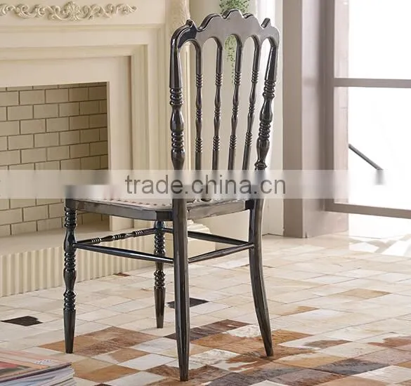 Quality Polished Grey Stainless Steel Luxury Modern Chiavari Chair LQ-SSC001G photo-3