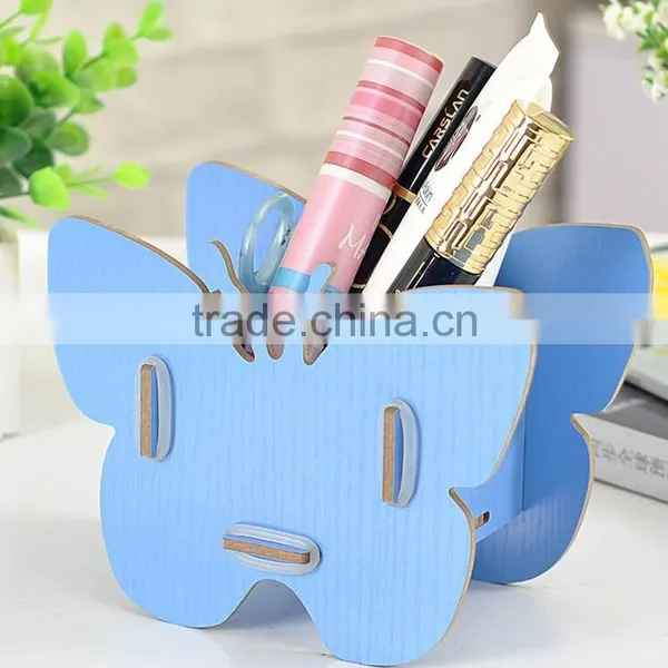 DIY Desktop Wood Storage Box, Cosmetic Storage Box photo-3