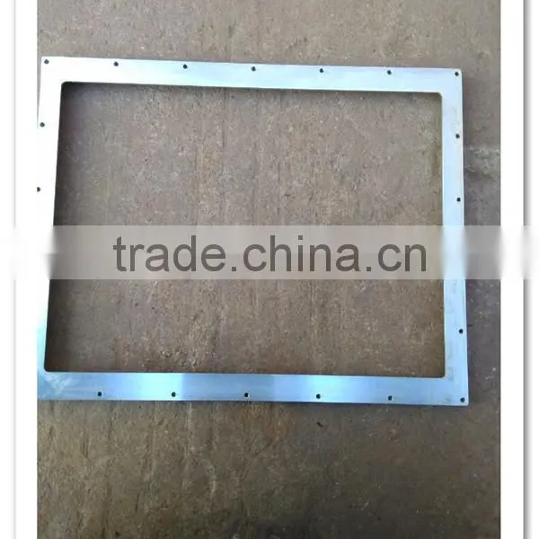 Popular Design Galvanized Custom Sheet Metallaser Cuttting Parts/laser Cutting Part/Machinery Textile Ceramic Parts photo-4