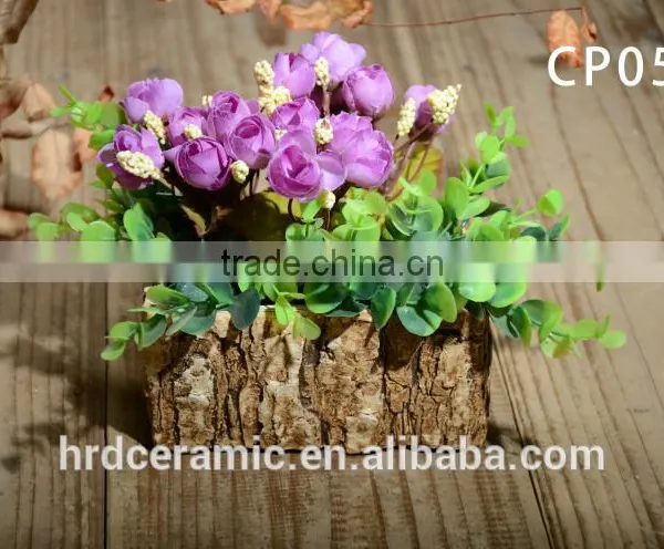 Outdoor Cement Plant Pot for Home and Garden Decoration photo-6