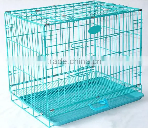 Large Powder Coated Chain Link Fence Dog Cage photo-2