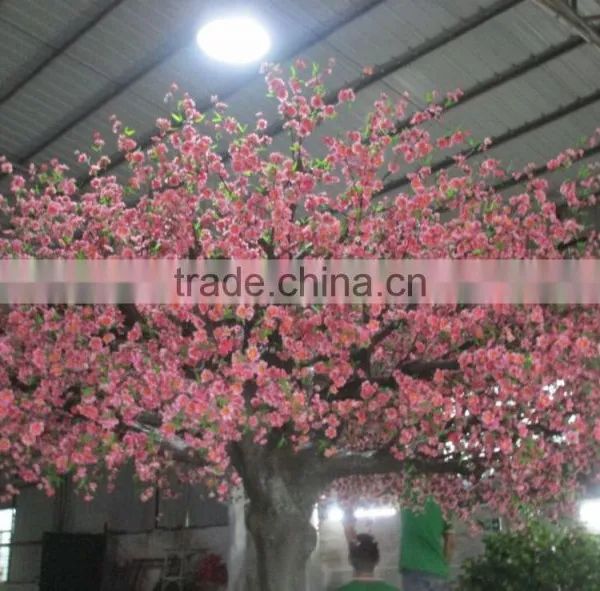 2016 Artificial Peach Flower Trees Manufacture Hot Sale Flower Trees for Sale photo-2