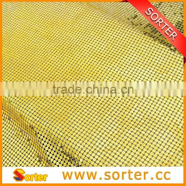 Oilproof Light-weight Metallic Sequin Cloth Kitchen Curtains Hanging Draperies photo-3