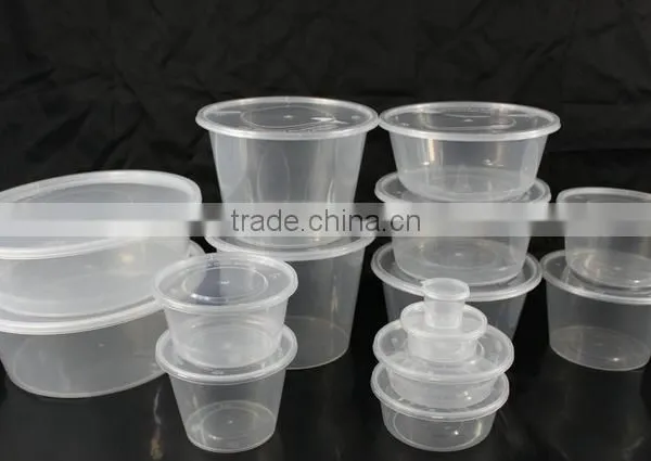 Various Size Plastic Bowl Restaurant Package Bowl Set photo-4
