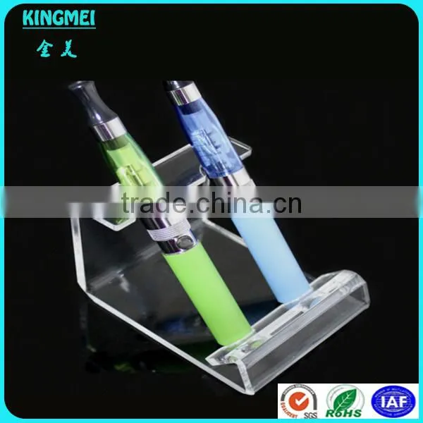 China Wholesale Arch Clear Acrylic Desktop Pen Display Stand With Round Base photo-5