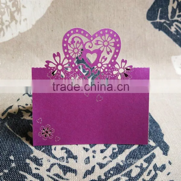 Laser Cut Decoration Card Party Invitation Card Table Card Wedding Place photo-3