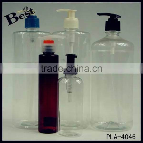 2017 Hot New Products Cosmetik Packaging Clear Empty 600ml Pet Plastic Bottle Good Market Best Selling Wholesale photo-4