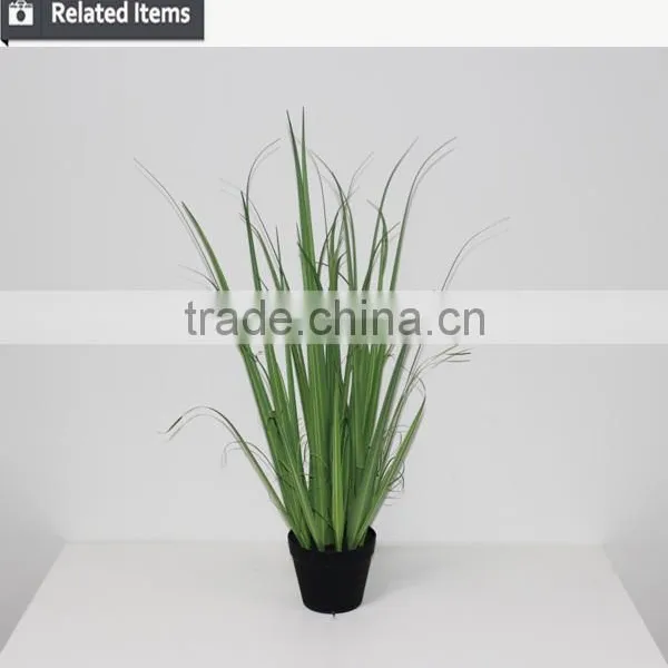 Popular Artificial Plants in Pot Artificial Onion Grass Purple Grass photo-5