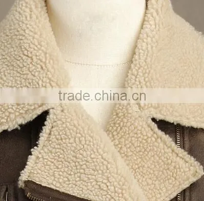 Multicolour Fashion Fox Fur 2014 Wool Overcoat Medium-long Fur Coat photo-4
