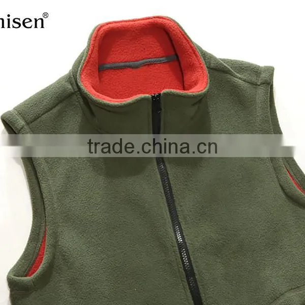 Wholesale Sweat Custom Brushed College Xxxl Men Vest photo-3