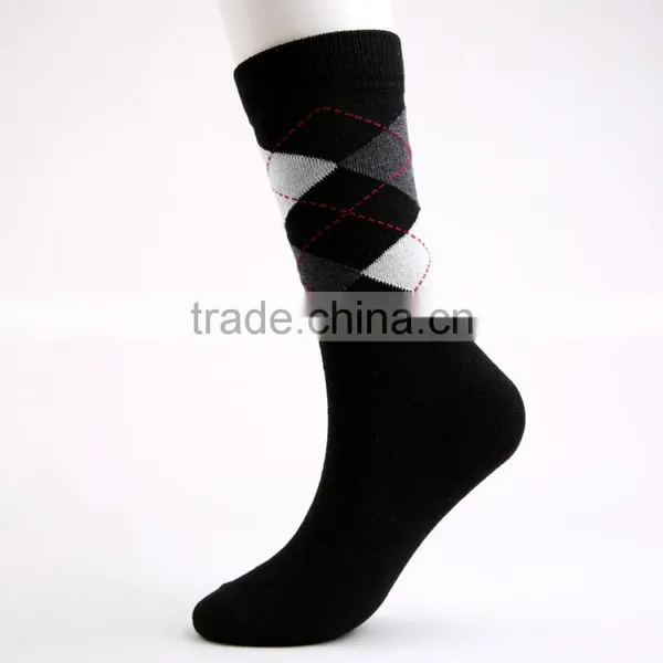 Men's Classical Business Cotton Crew Socks photo-2