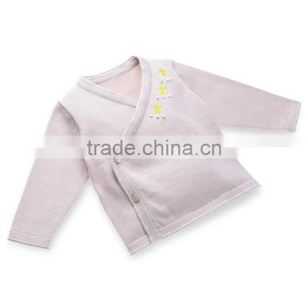 100% Cotton Baby Sweat Suit With Crochet Plane Baby Clothes photo-3