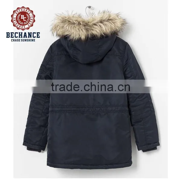 Children Winer Puffer Jacket With Detachable Hood photo-2