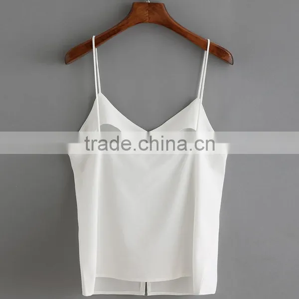 Chiffon Camisole2014 Women Different Size for Choice & off Shoulder Printed Geometric More Colors for Choice Sold By PC photo-2