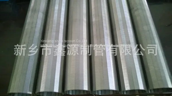 Stainless Steel Mini Slot Johnson Wire Wound Pure Round Filter Element photo-5