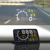 5.5 Inch Fast Shipping OBD2 Car Safety Product Vehicle Head up Display HUD