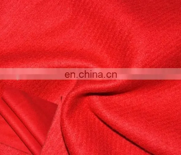 Alpaca Herringbone Overcoating Wool Fabric