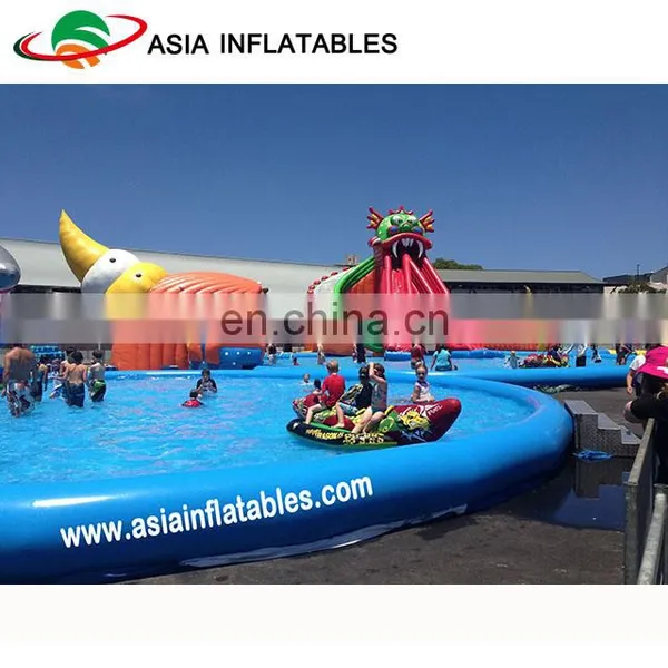 2017 Funny Inflatable Commercial Dragon Water Park Games for Adult photo-2