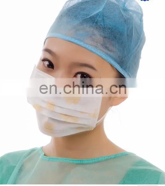 Disposable Medical Non-woven Face Mask 3-ply With Earloop photo-6