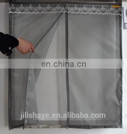 Air Permeability and Dust Resistance Magnetic Mesh Curtain Screen Door photo-6