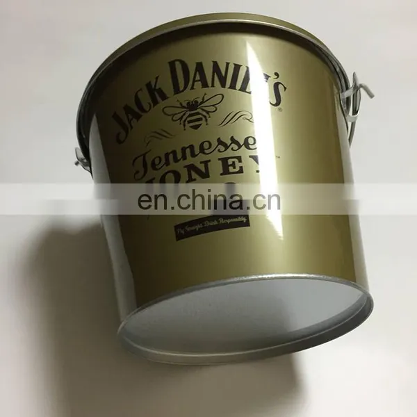 Promotional Custom Beer Metal Ice Bucket With Bottle Opener photo-3