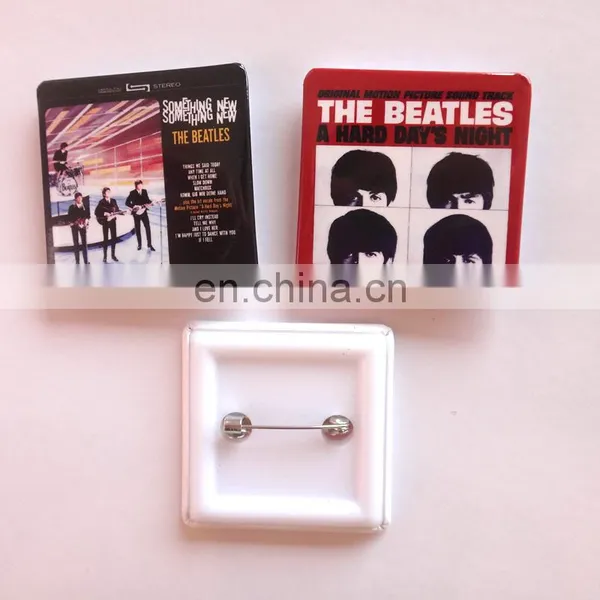 Custom Design Tin Badge With Safety Pin photo-2
