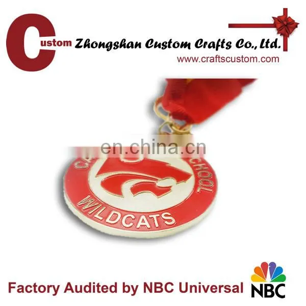 Promotional New Products Expert Factory Custom Bronze Plated Brass Medal Trophy photo-4