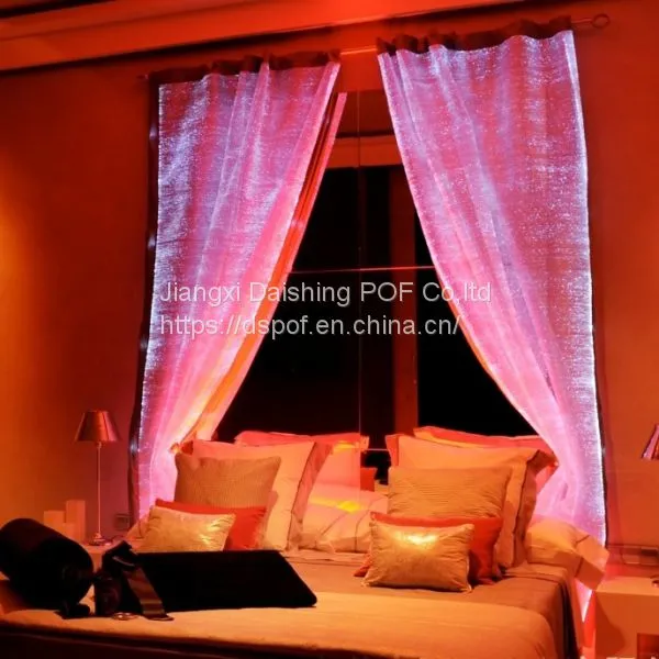 Luminous Indoor Christmas Window Curtain Led Lights up Curtain photo-5