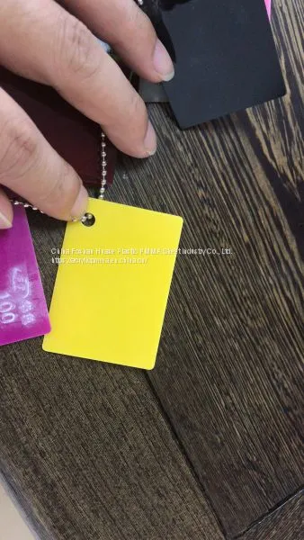 Yellow Acrylic Sheet