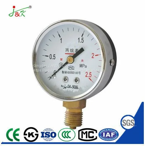 Dimethylmethane Nitrogen Pressure Gauge With Good Reputation