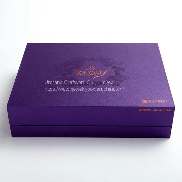 Custom High End Printed Cosmetic Skin Care Lution Packaging Paper Essential Oil Packaging Box 2 Bottles Essential Oil Gift Box With Gold Logo photo-4