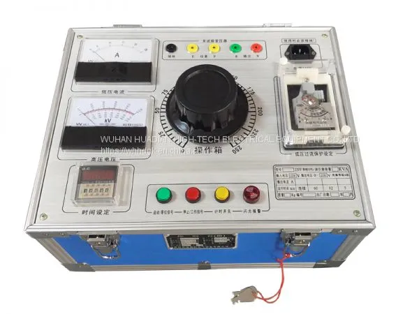 Manual/automatic Control Box For Test Transformer