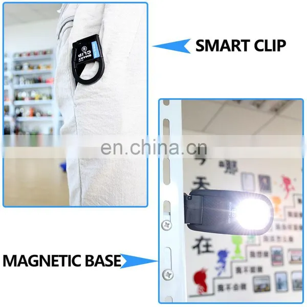 4 Mode USB Rechargeable LED Work Light With Folding Magnetic Base and Hook photo-7