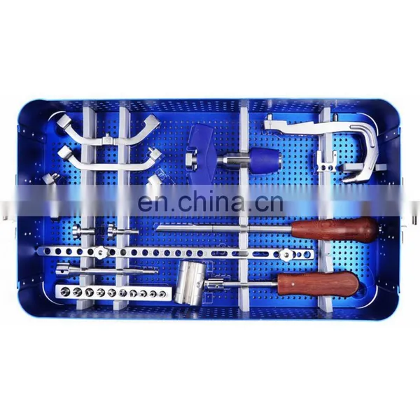 Competitive Price Medical Expert Tibial Interlocking Nail Instrument Set Orthopedic Surgical Intramedually Nail Instruments photo-2