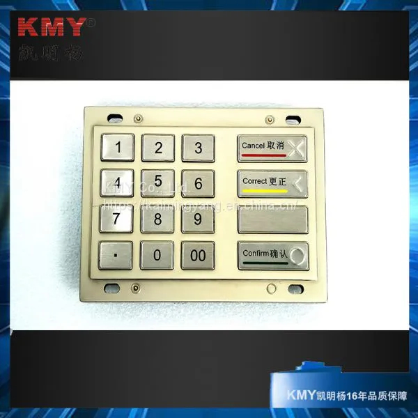 PCI2.0 Vandal Kiosk PCI2.0 Epp Metal Keypad (KMY3501B-PCI2.0) photo-4