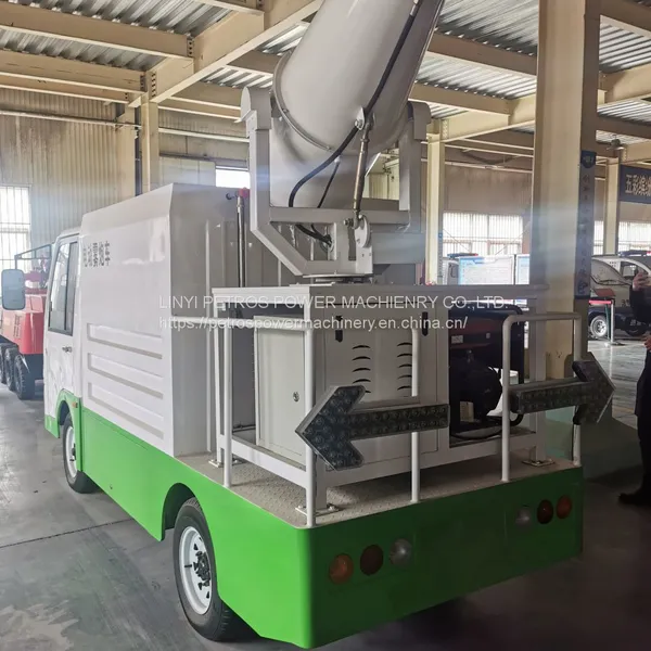 Electric Spray Truck Workshop Construction Site Dust Vehicle photo-4