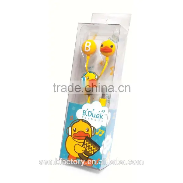 Novelty Design Plastic Silicone Rubber Animal Shaped Earbuds With Logo photo-4