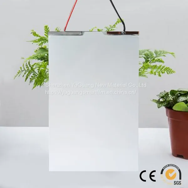 PDLC Self Adhesive Smart Film Tint Smart Intelligent Privacy Switchable Glass for Hotel Bathroom window door