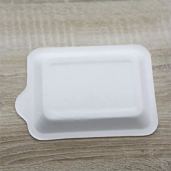 Sustainable Disposable Fruit Tray Biodegradable Cake Tray photo-2