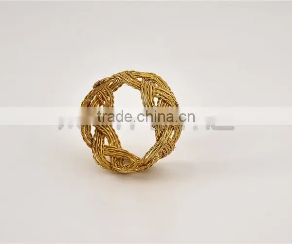 2016 New Arrival Popular Hot Sale Flower Wedding Napkin Rings For Wedding photo-3