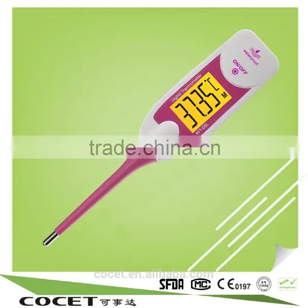 2015 Large Led Displayed Intant Read Thermometer, 8 ,10 Second Thermometer,flexible Tip Digital Thermometer Quality Choice photo-3
