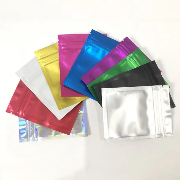 Food Grade Child Proof Frosted Clear Front Mylar Bag Packaging Custom Wholesale1g 3.5g 4g 5g10g 15g