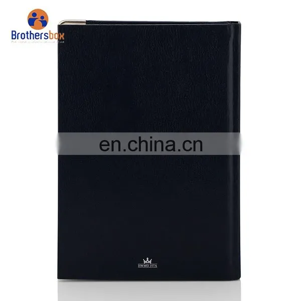 China Products Black Leather Notebook Journal Handmade photo-3