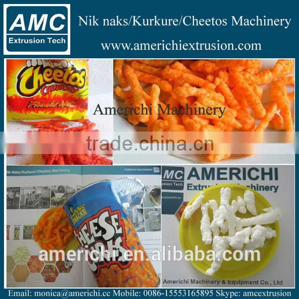 Frying Nik Naks/kurkure Snacks Machine in South Africa photo-5
