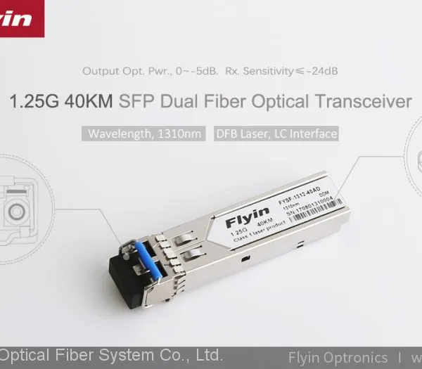 Fiyin transceiver sFp-ge-lx-sm1310-a is compatible with Huawei, Cisco and other switches